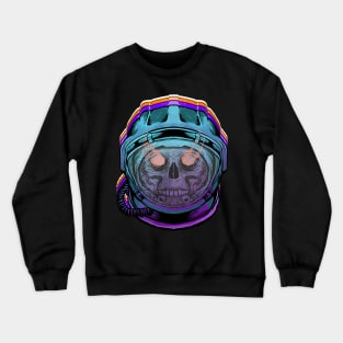 Colorful Skull Astronaut Crewneck Sweatshirt